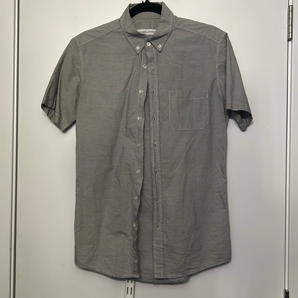 National Standards Casual Short Sleeve Button Up Shirt - Picture 1 of 2